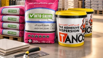 خرید عمده چسب کاشی-چسب اتحاد